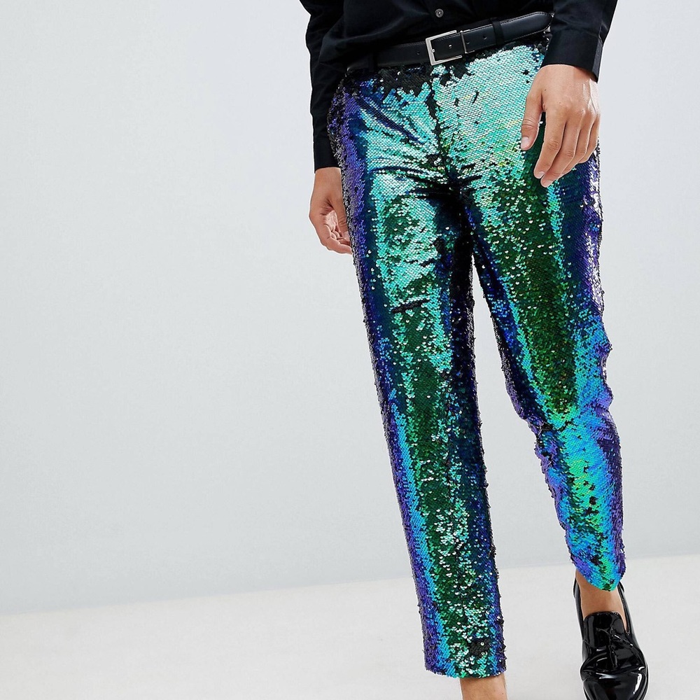 Men sequin suit - Picture 1 of 2